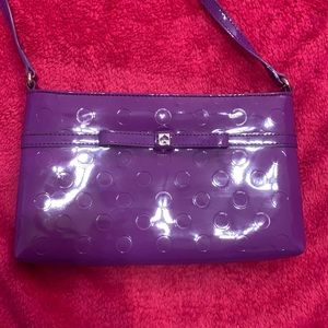 Purple Kate spade crossbody purse/bag